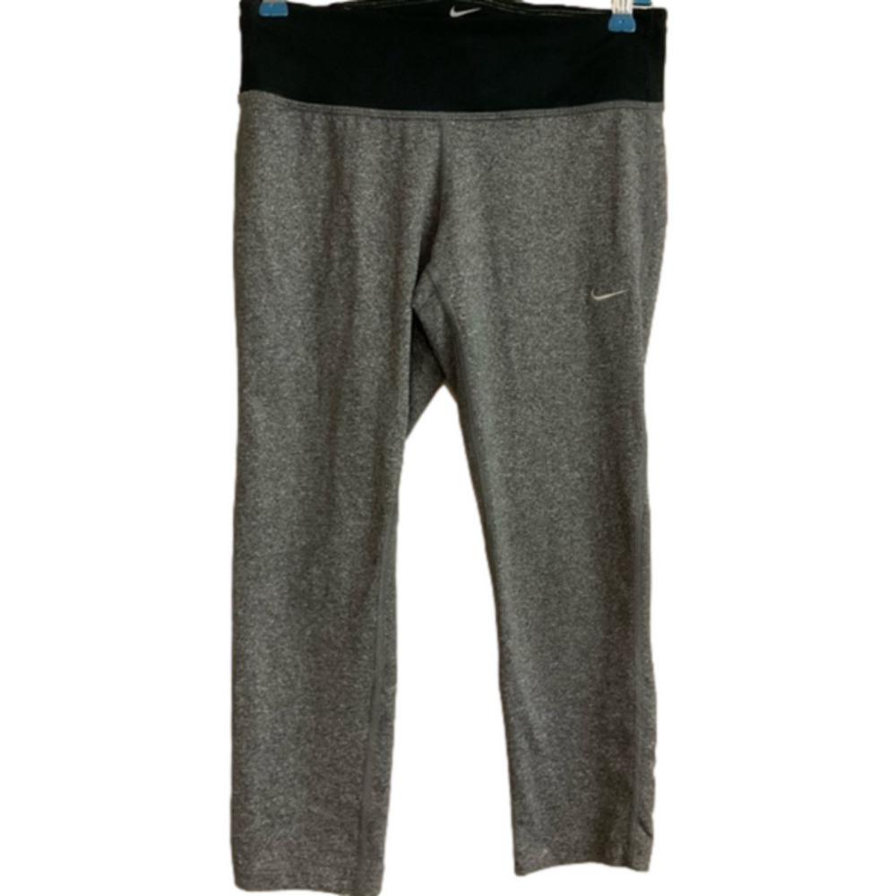 Nike Dr-fit Grey Crop Leggings Sz XS
